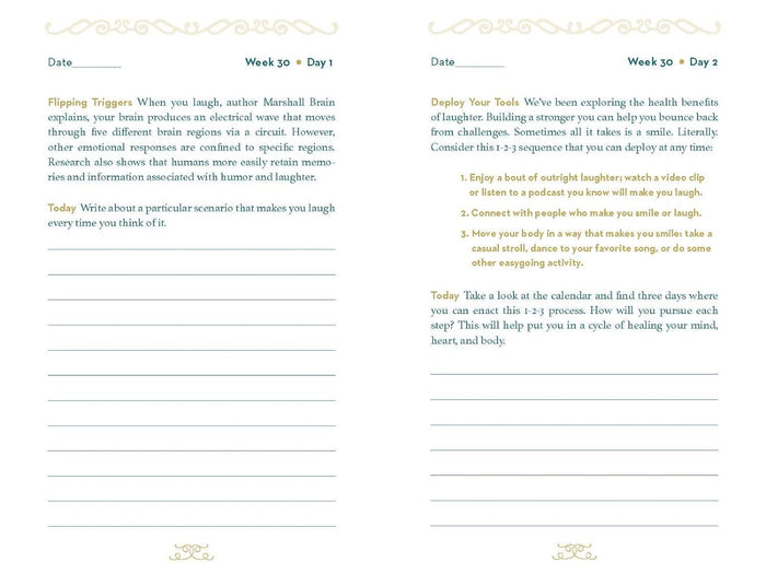 Resiliency Journal: 5 Minutes a Day Towards Strength - The Regal Find