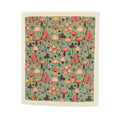Sage Fall Mushroom Pattern Swedish Dishcloth - Fall Decor - The Regal Find