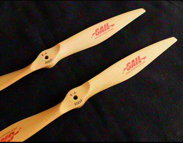 SAIL Beechwood PropellerSAIL Beechwood Propeller 20 30 Inch  Forward & Reverse Blades for BrusUAVMODEL
