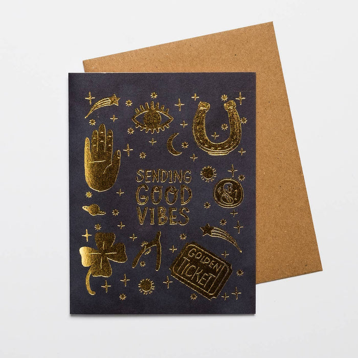 Sending Good Vibes Card - The Regal Find