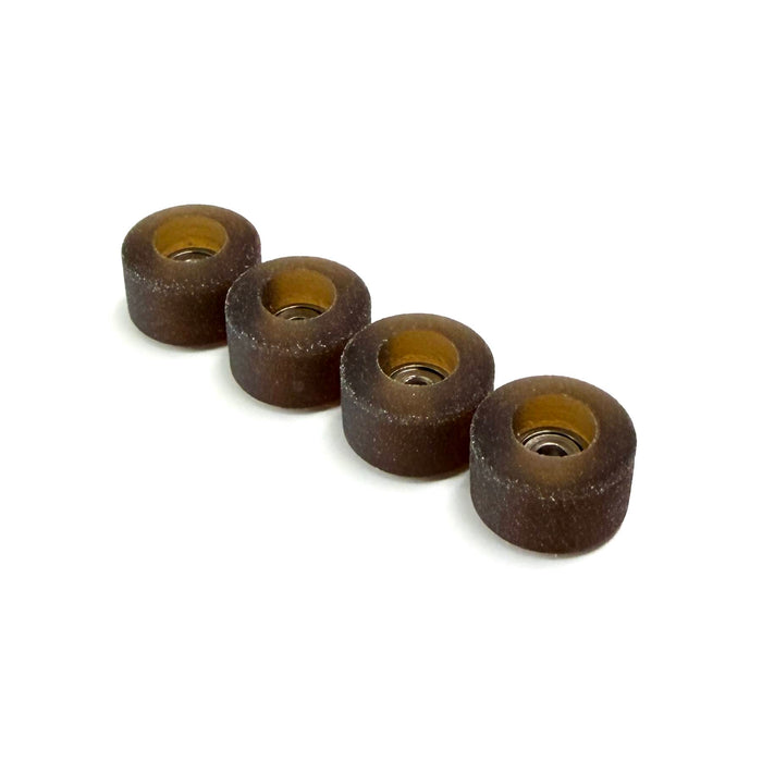 Session Fingerboards Limited Edition Session Anniversary Apex New Street Wheels, "Frosted Mug of Root Beer" - 61D - Ultraspin Bearings
