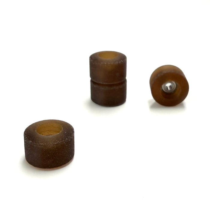 Session Fingerboards Limited Edition Session Anniversary Apex New Street Wheels, "Frosted Mug of Root Beer" - 61D - Ultraspin Bearings