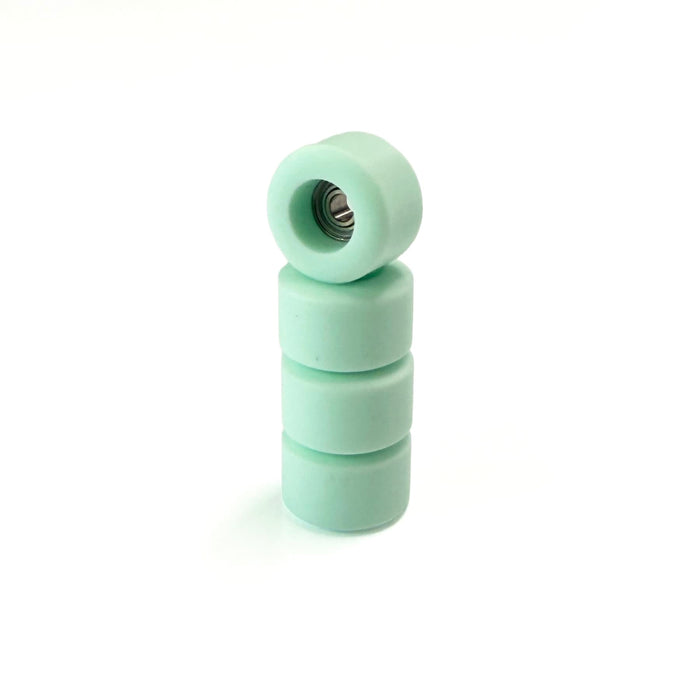 Session Fingerboards Limited Edition Session Anniversary Apex New Street Wheels, "Melted Mint Chip Ice Cream" - 71D - ABEC-9 Bearings