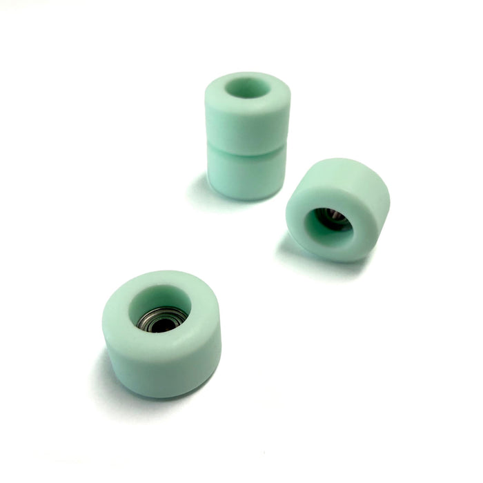 Session Fingerboards Limited Edition Session Anniversary Apex New Street Wheels, "Melted Mint Chip Ice Cream" - 71D - ABEC-9 Bearings
