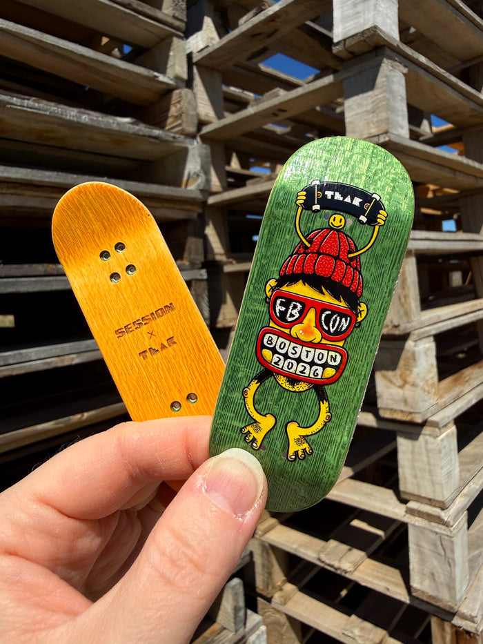 Session Fingerboards Session x Teak x Tuibz Deck - FBCON Limited Edition - 32mm or 34mm