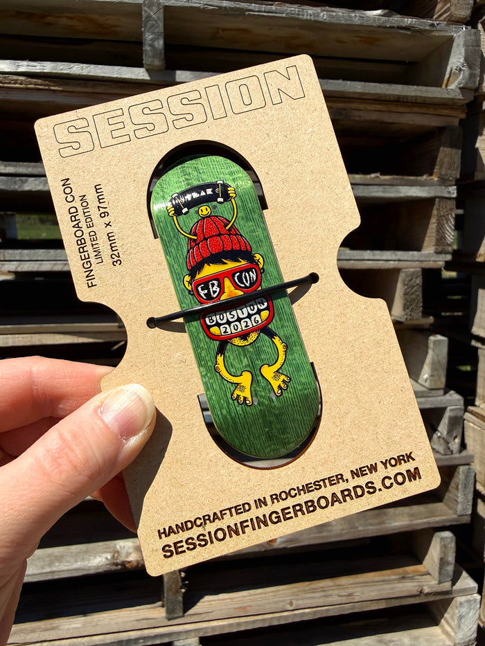 Session Fingerboards Session x Teak x Tuibz Deck - FBCON Limited Edition - 32mm or 34mm