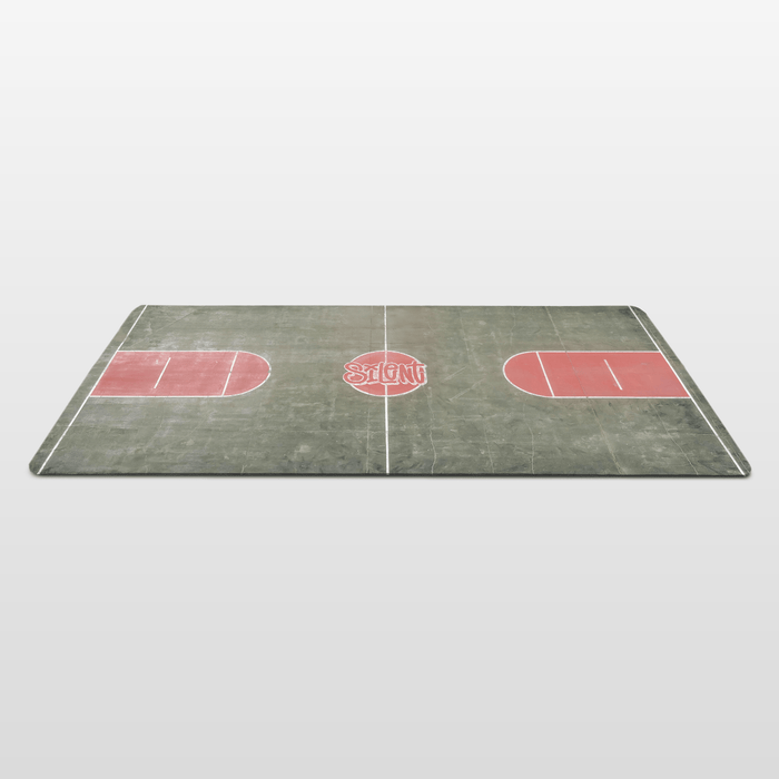 Silent Obstacles Silent Basketball Court, Full Court - Quiet Fingerboard Surface Pad