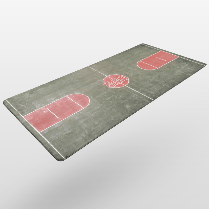 Silent Obstacles Silent Basketball Court, Half Court - Quiet Fingerboard Surface Pad