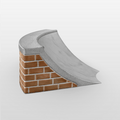 Silent Obstacles Silent Bowl 60° - Noise-Dampening Fingerboard Ramp, 6" long x 5" wide x 2.75" tall