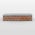Silent Obstacles Silent Ledge - Noise-Dampening Fingerboard Ledge, 8" long x 2" wide x 1.5" tall