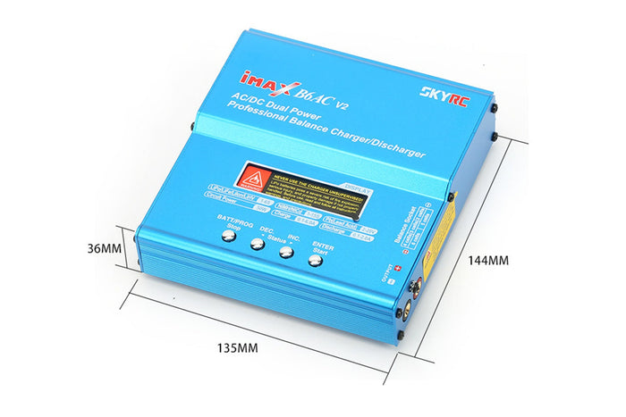 Balance Charger for RC Models | SkyRC iMAX B6AC V2 with Advanced Features