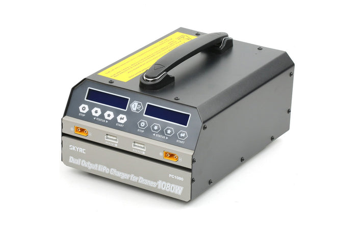 High-Power Charger SKYRC PC1080 6S Dual-Channel Battery Charger for Drones