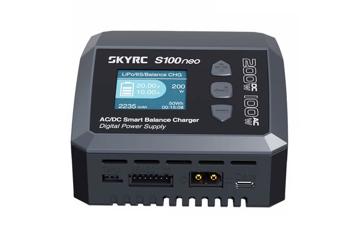 SkyRC S100 NEO Single-Channel Balance Charger