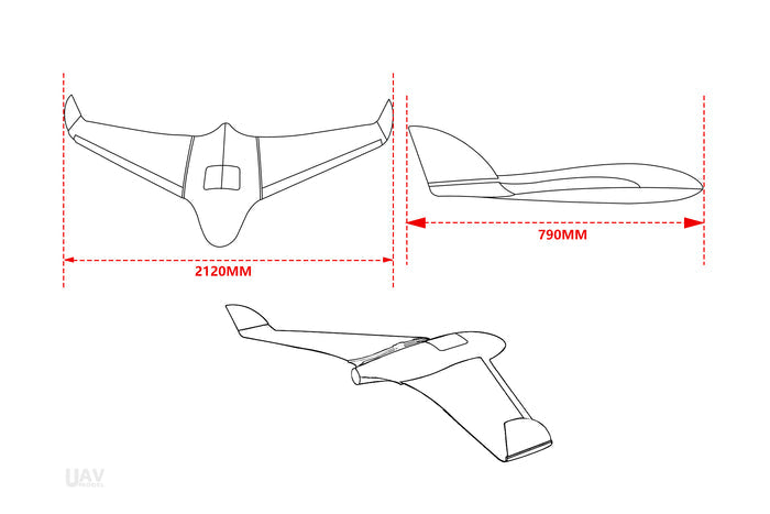 Skywalker X8 2120mm UAV Fixed Wing Drone