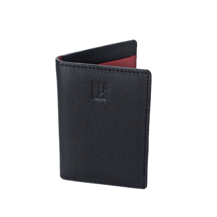 Small Wallet & Card Holder | Victoria — Rosacandela black