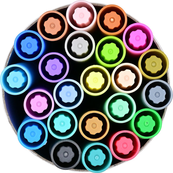 Studio Series Dual-Tip Pastel Markers (Set of 24) - The Regal Find