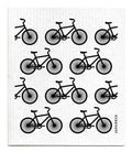 Swedish Dishcloth - Bikes - Black: Black - The Regal Find