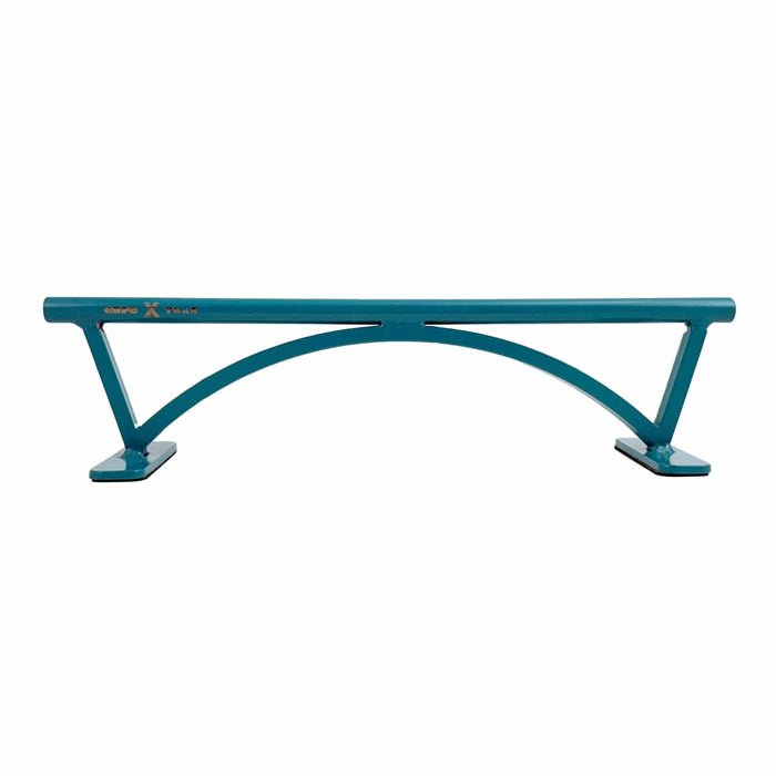 Teak Tuning Pro Fingerboards Teak x GrindRight Round Flat Bar Rail - 10 Inches - Limited Edition Teak Teal Colorway