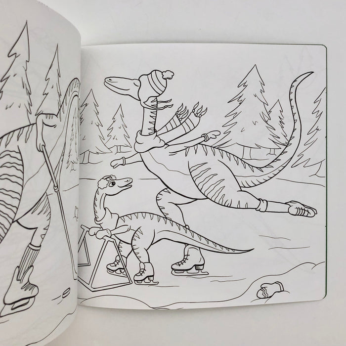 The Dinosaurs A Jurassic Adventure Coloring Book - The Regal Find
