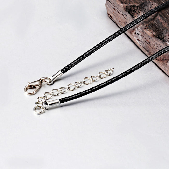 Mani Mantra Titanium Necklace Gift for Men – Spiritual Feng Shui Jewelry