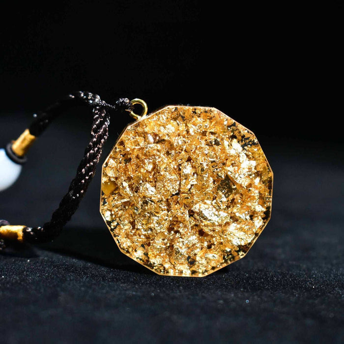 Positive Energy Orgonite Necklace with Natural Tiger Eye
