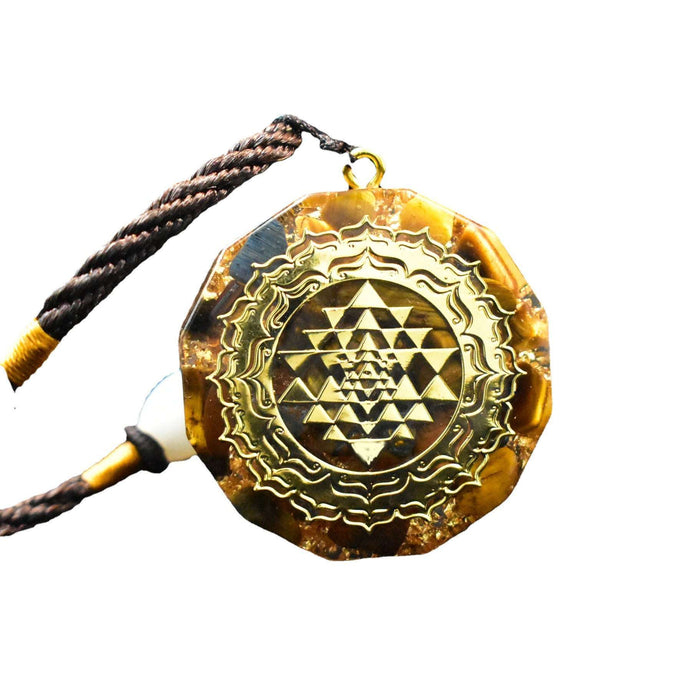 Tiger Eye Healing Necklace for Confidence and Strength