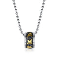 Unisex Buddhist Titanium Necklace – Spiritual Protection Jewelry