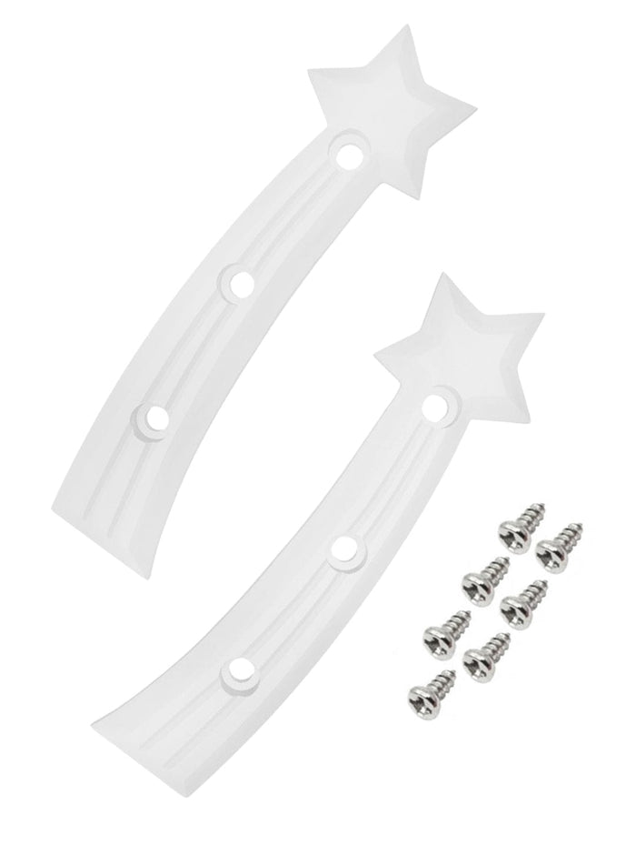 Teak Tuning Toon Series Board Rails (Screws Included) - "Shooting Stars"