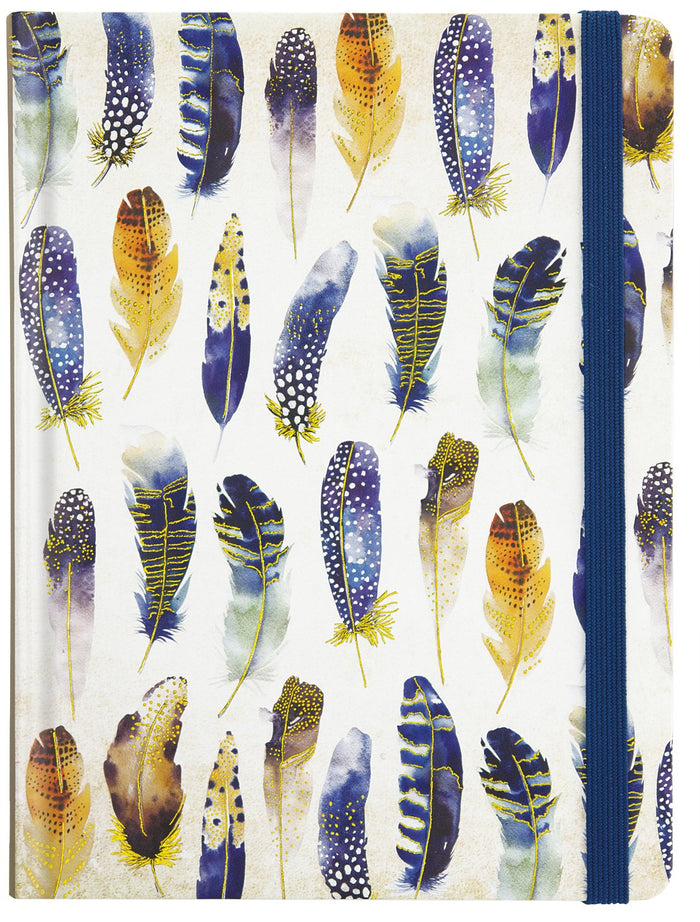 Watercolor Feathers Journal - The Regal Find