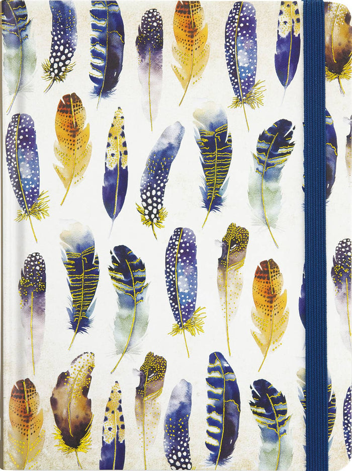 Watercolor Feathers Journal - The Regal Find