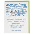 Within Us Quote Graduation Card - The Regal Find