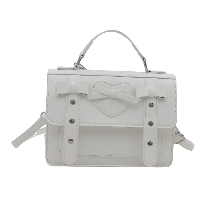 Women's PU Leather Square Shoulder Bag – 5 Colors