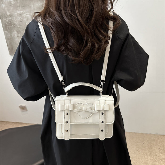 Women's PU Leather Square Shoulder Bag – 5 Colors