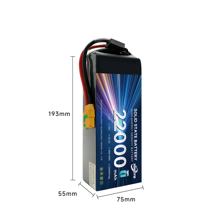 Xingto Solid-State Drone Battery 6S 330wh/kg