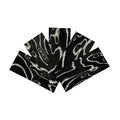 Teak Tuning Pro Fingerboards Zebra Swirl Veneer - 5 Sheets of Unique Veneer for Making Fingerboard Decks